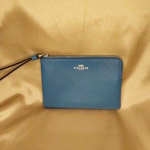 Coach Small Wristlet - Blue